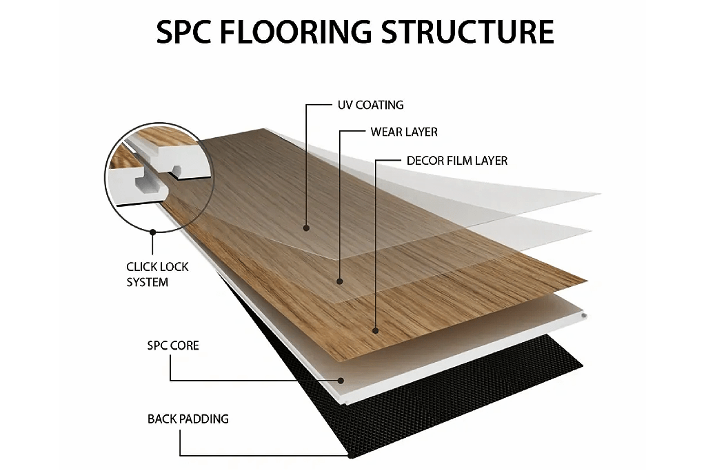 spc flooring structure