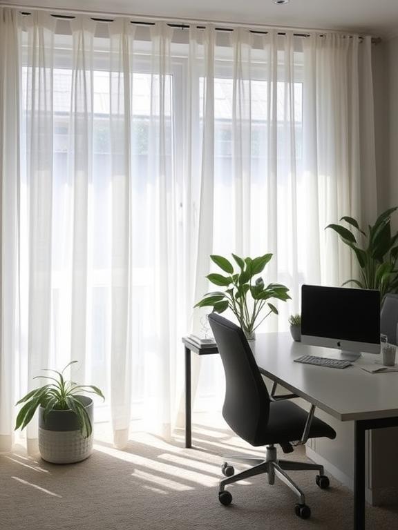 sheer curtains Qatar