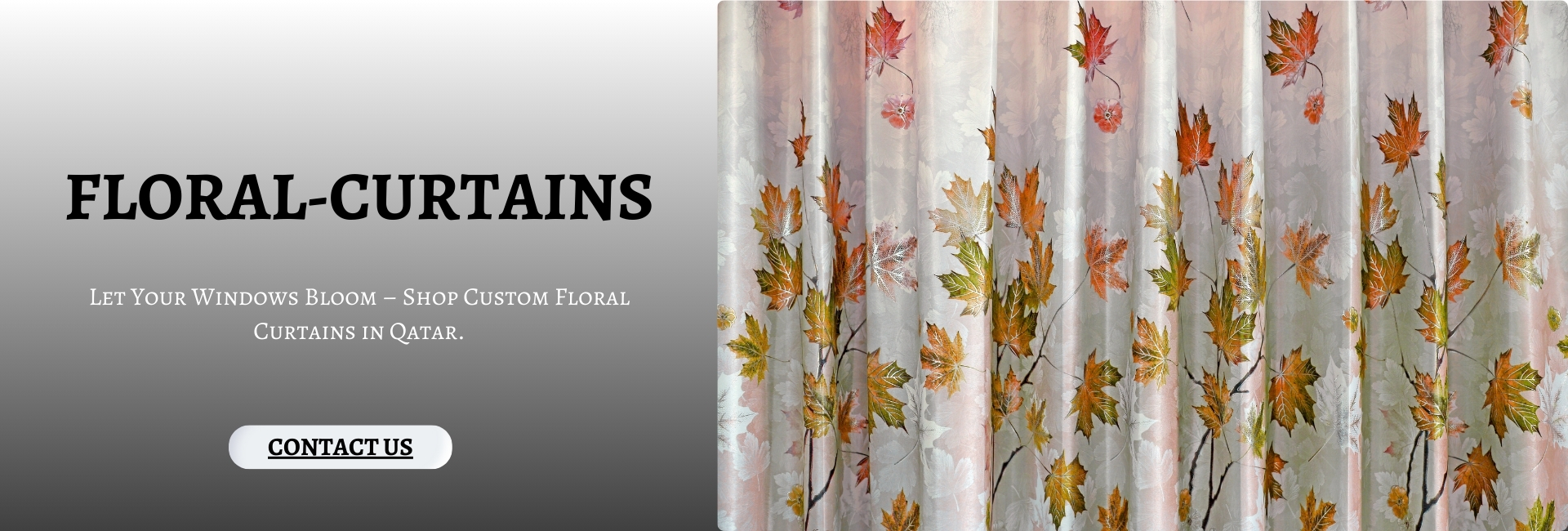 floral-curtains Qatar