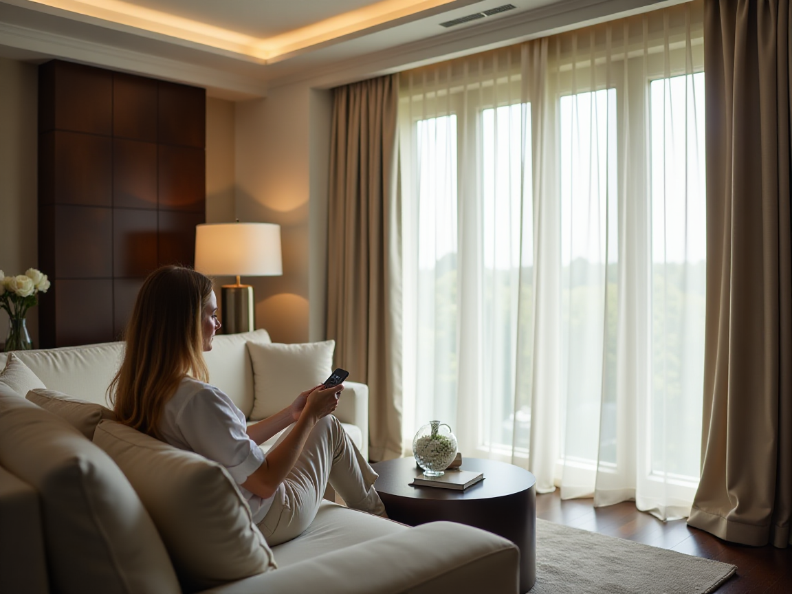 motorized curtains Qatar