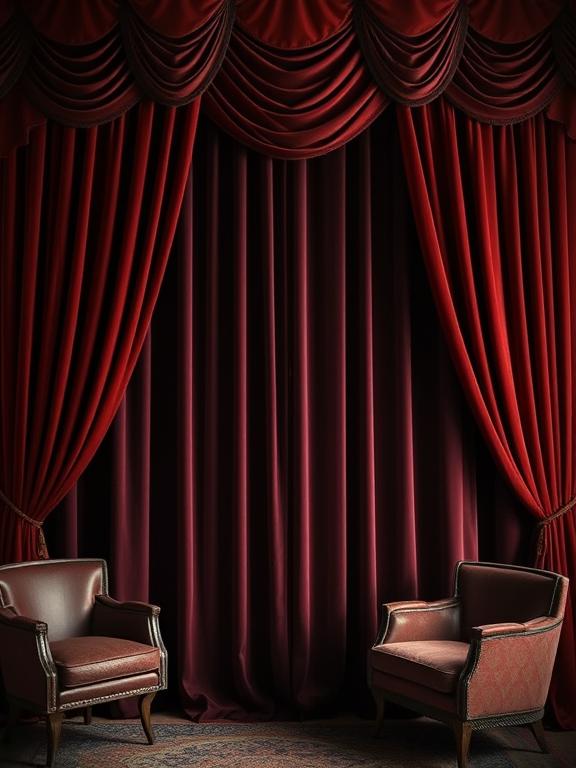 velvet curtains Qatar