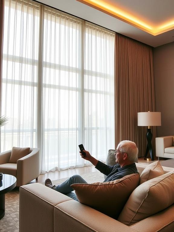 Motorized curtains Qatar