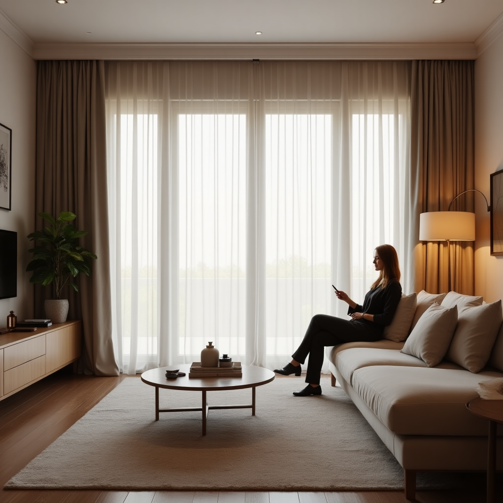 Motorized curtains Qatar