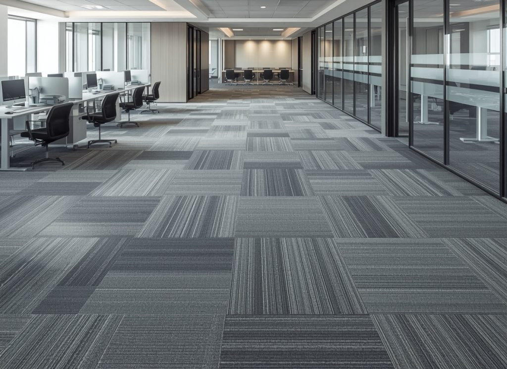 Carpet tiles Qatar office flooring